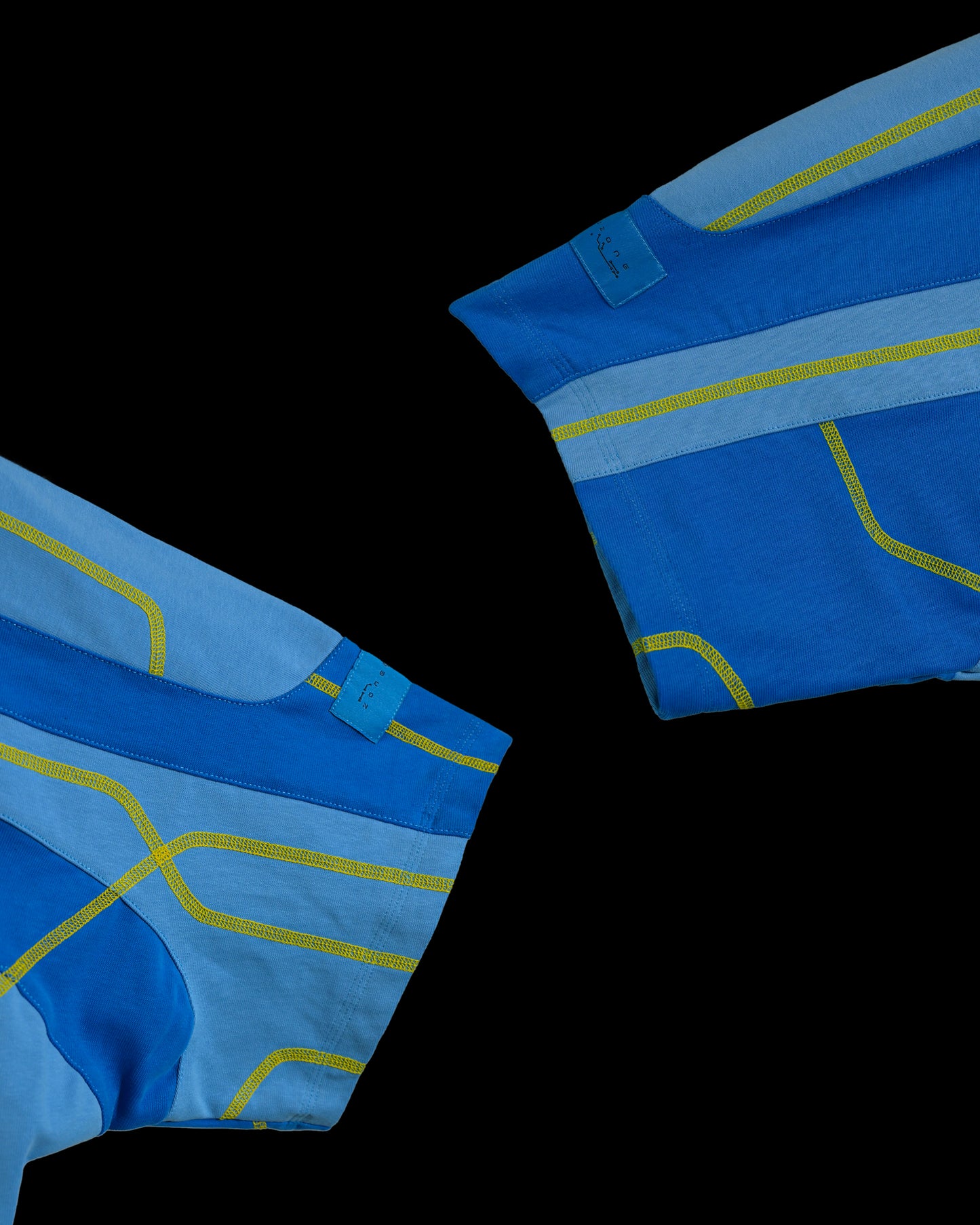 blue hydro sci-fi clothing shirt, sleeves view