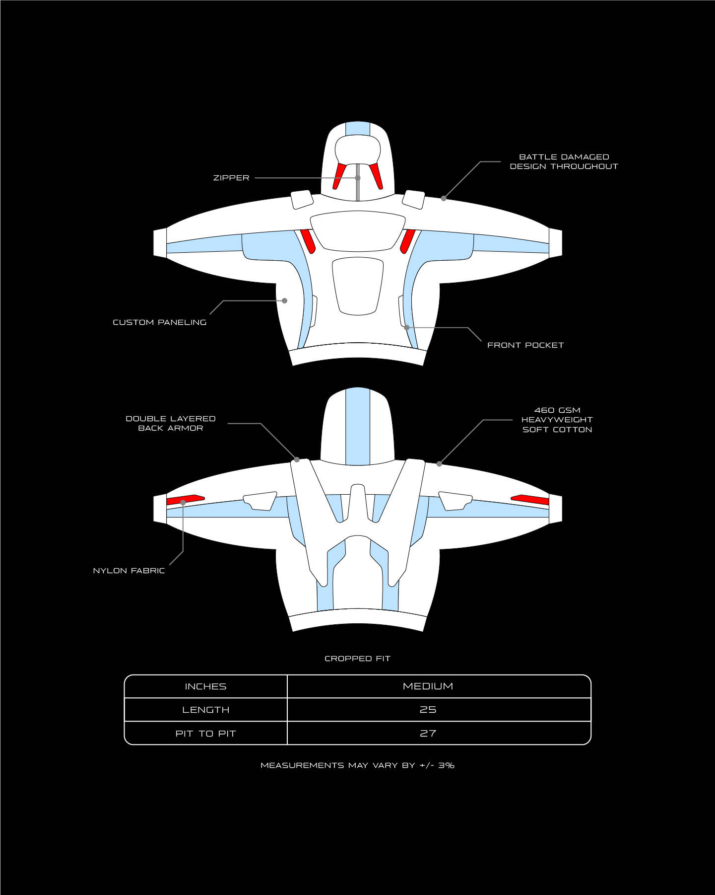 Battle Damaged - Medium