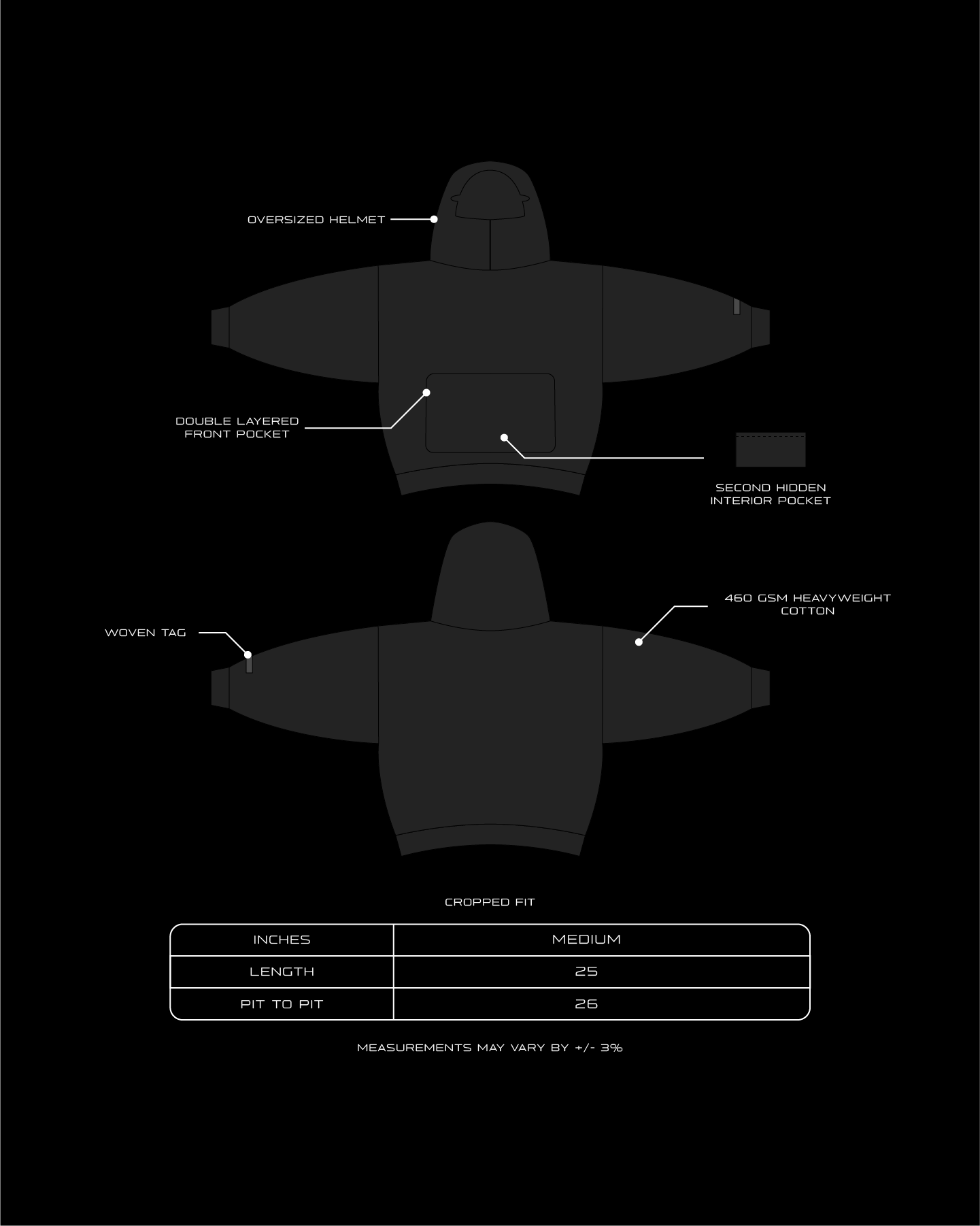 Galactic Juggernauts - Dark Grey Medium