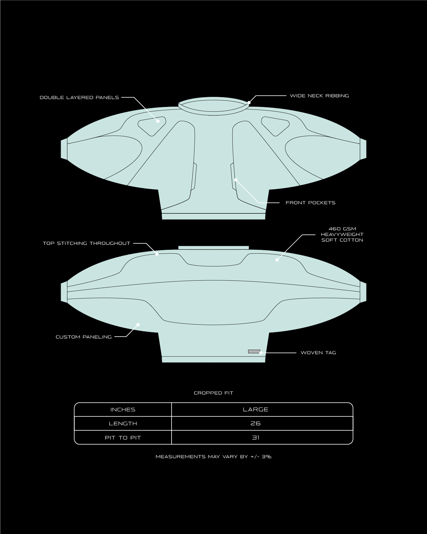 Space Pod - Powder Blue - Large