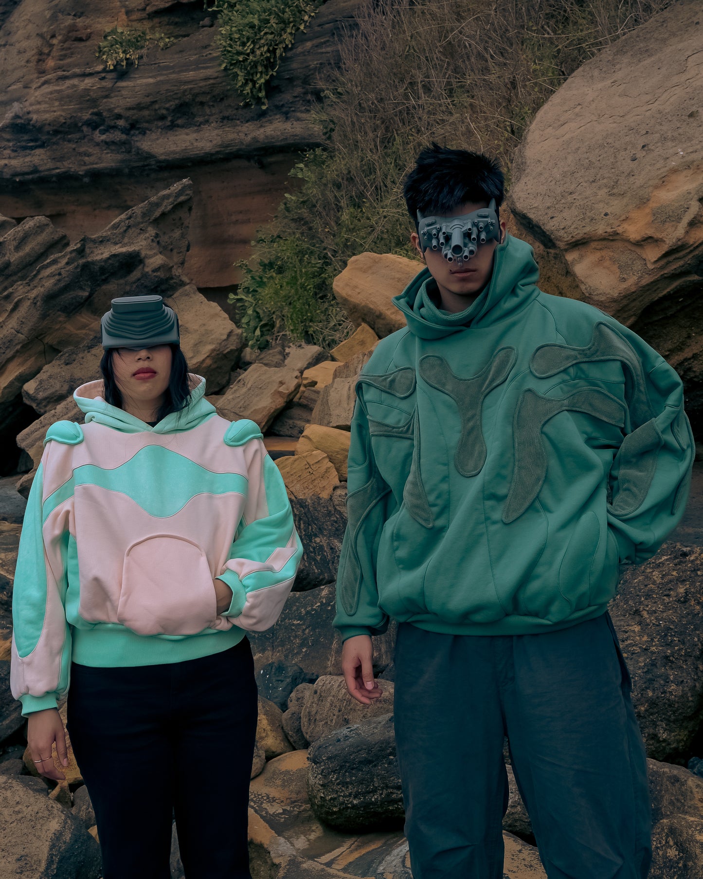 Alien Fossils - 2XL