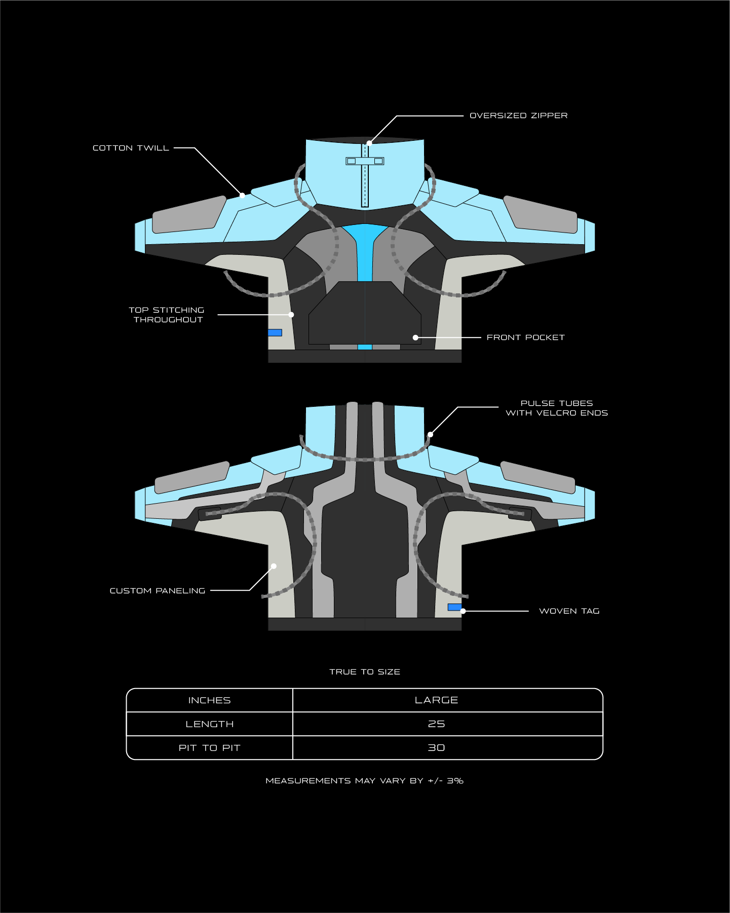 Frozen Pulse - Large