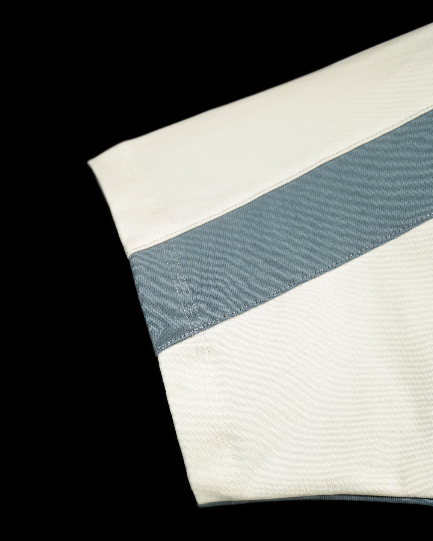 white quantum cyberpunk space tee, sleeve