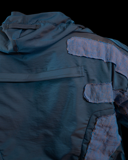 alien extraterrestrial ufo archive clothing experimental jacket, stitching view