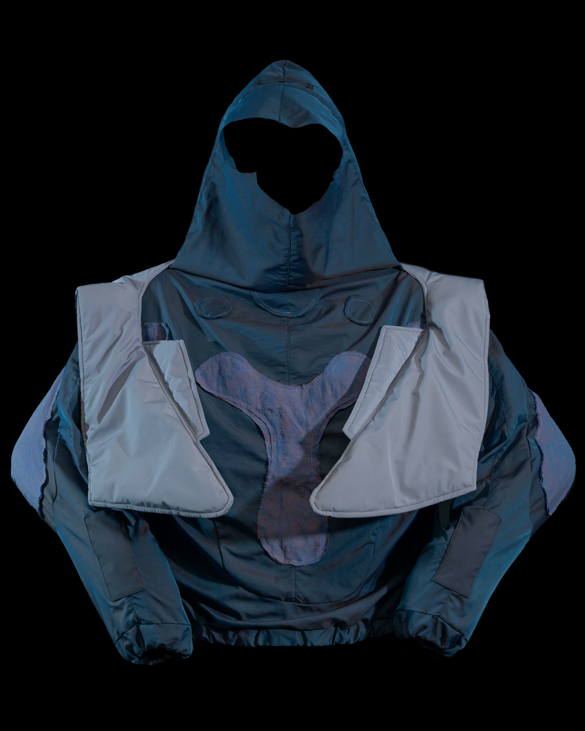 alien extraterrestrial ufo archive clothing experimental jacket, front view