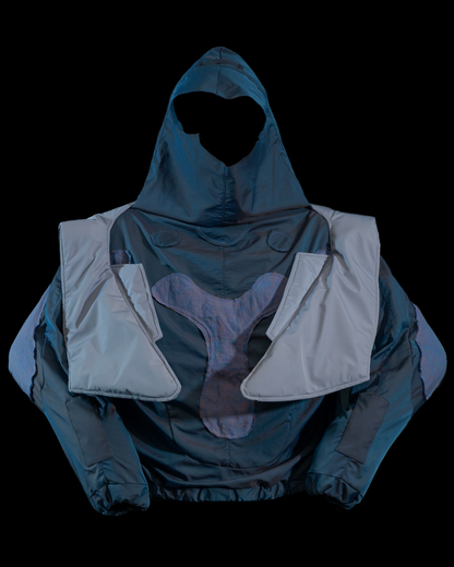 alien extraterrestrial ufo archive clothing experimental jacket, front view