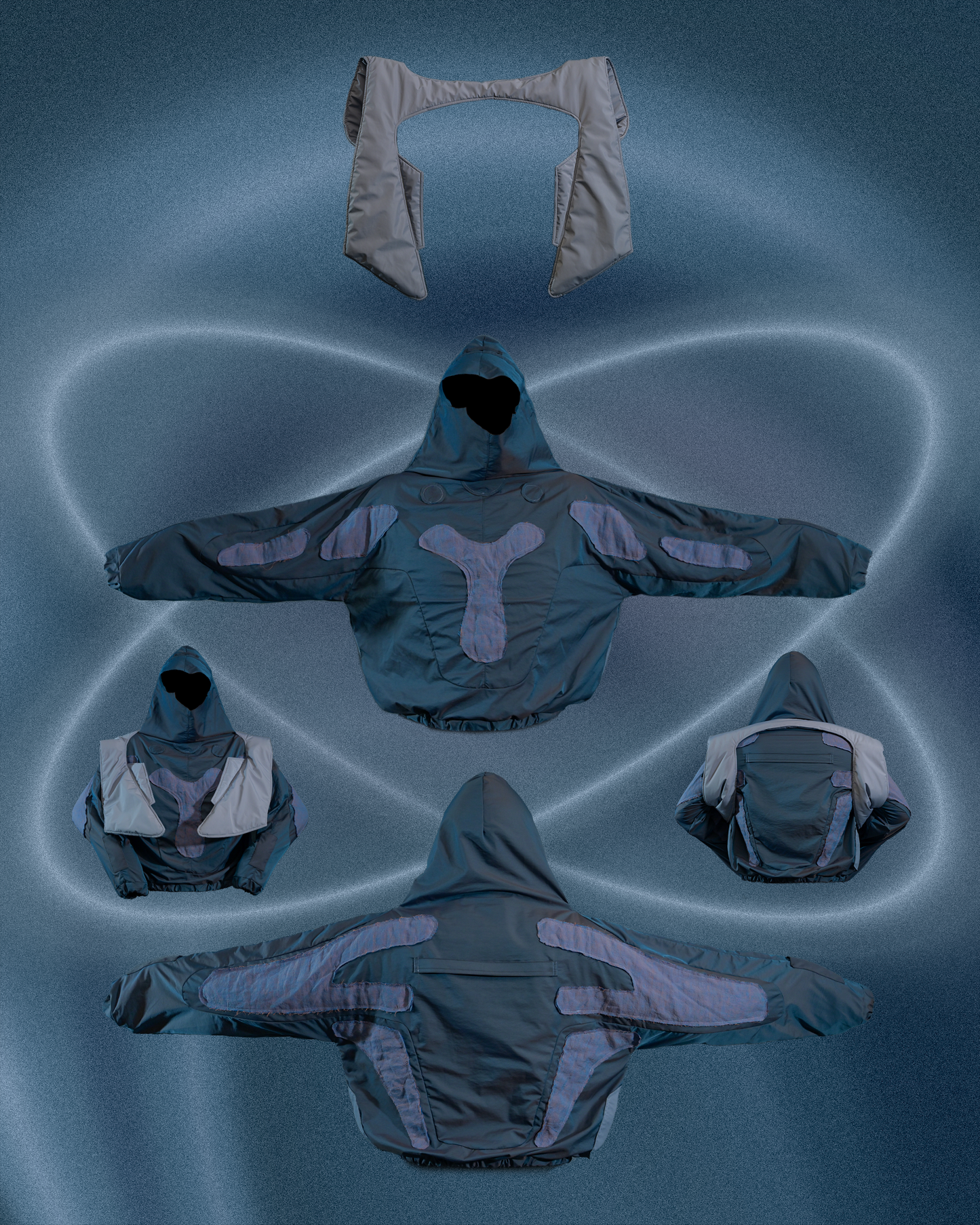 alien extraterrestrial ufo archive clothing experimental jacket, product shots