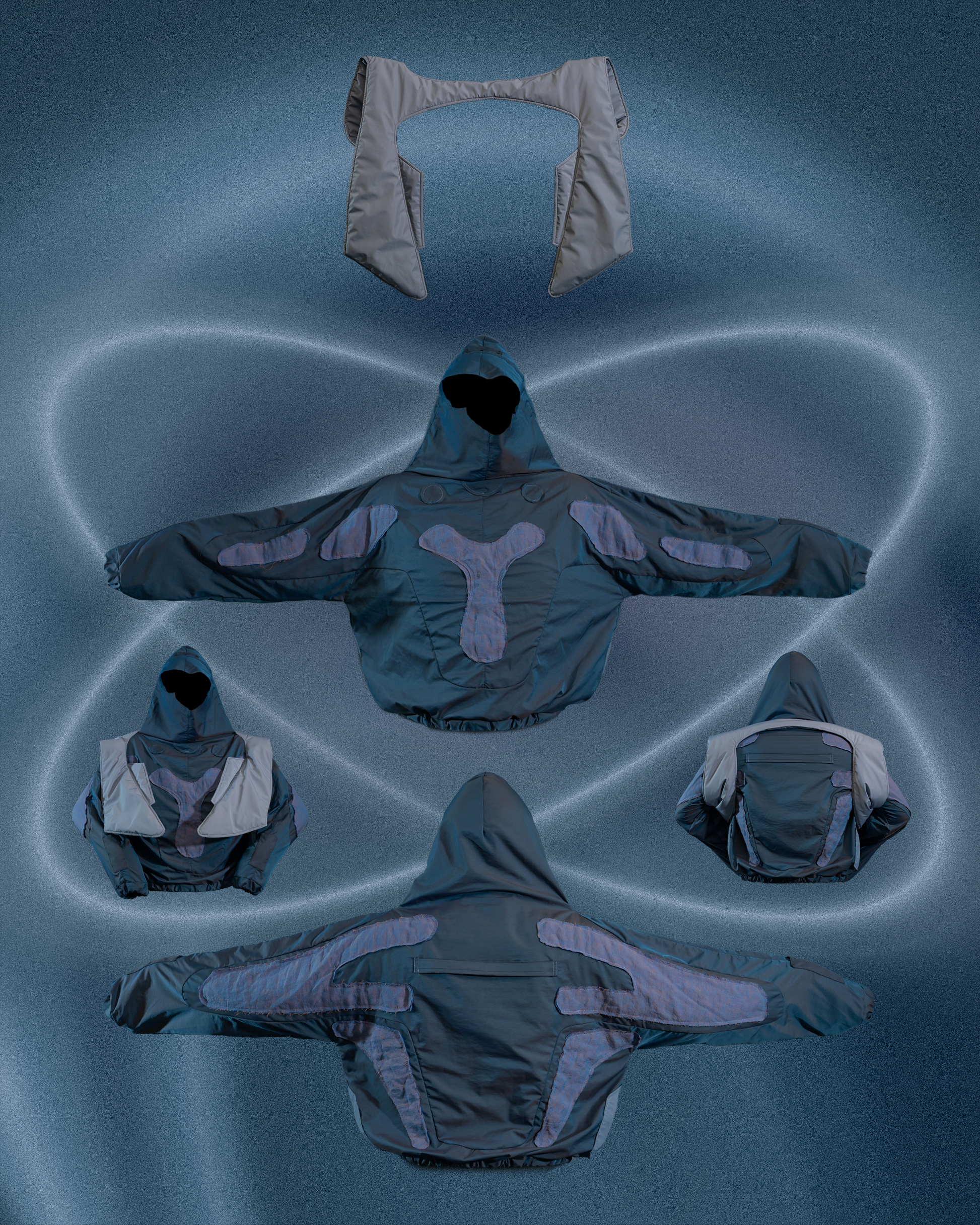 alien extraterrestrial ufo archive clothing experimental jacket, product shots