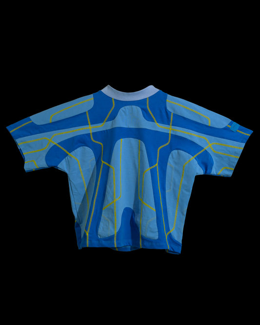 blue hydro sci-fi clothing shirt, front view