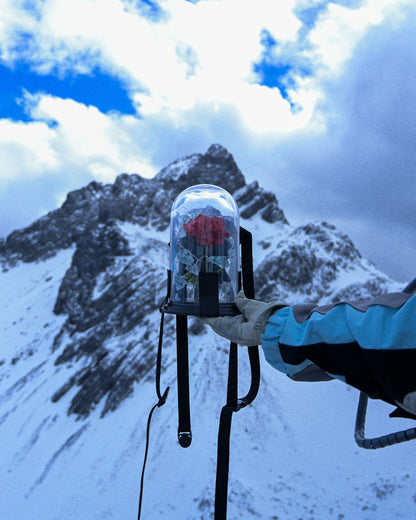cryogenic ice planet streetwear archive half zip, art piece view