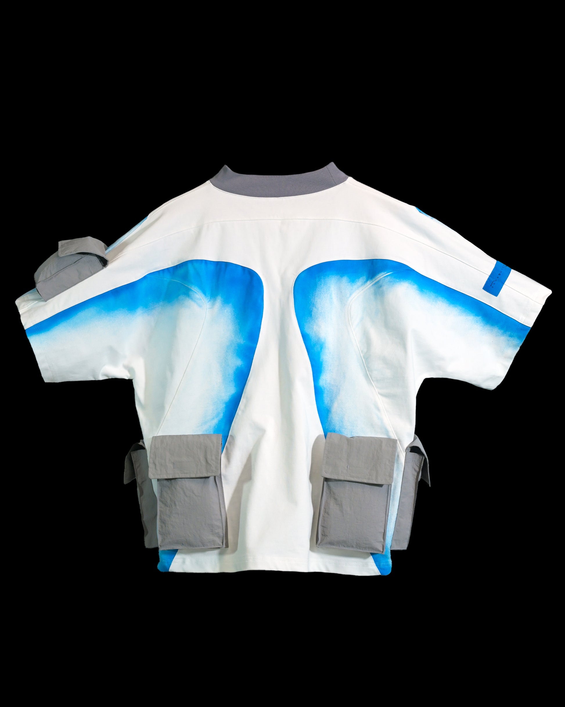 ice planet sci-fi space core cryogenic tee, back view