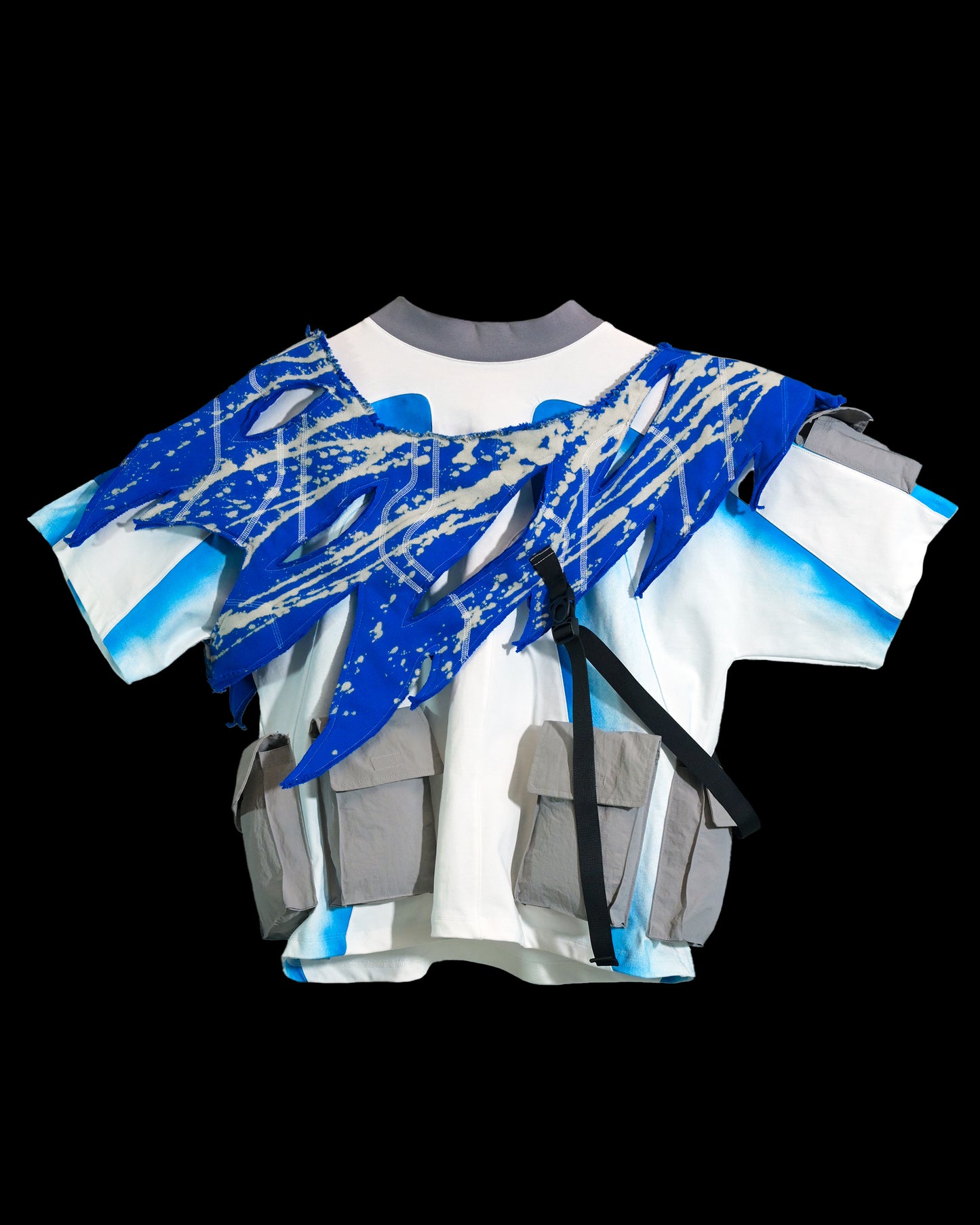 ice planet sci-fi space core cryogenic tee, front view
