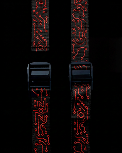 RED GRID BELT