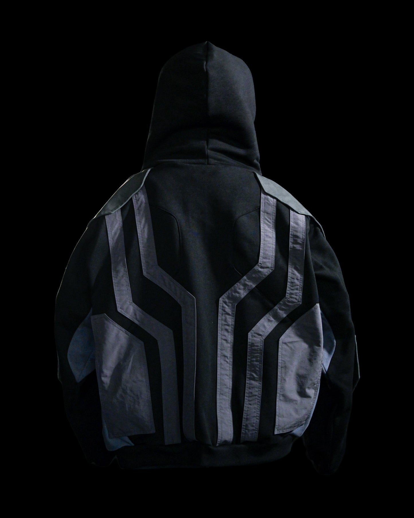 Red Grid Scarf - Large