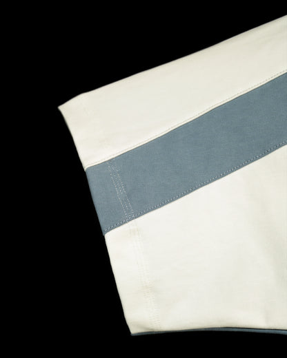 white quantum cyberpunk space tee, sleeve